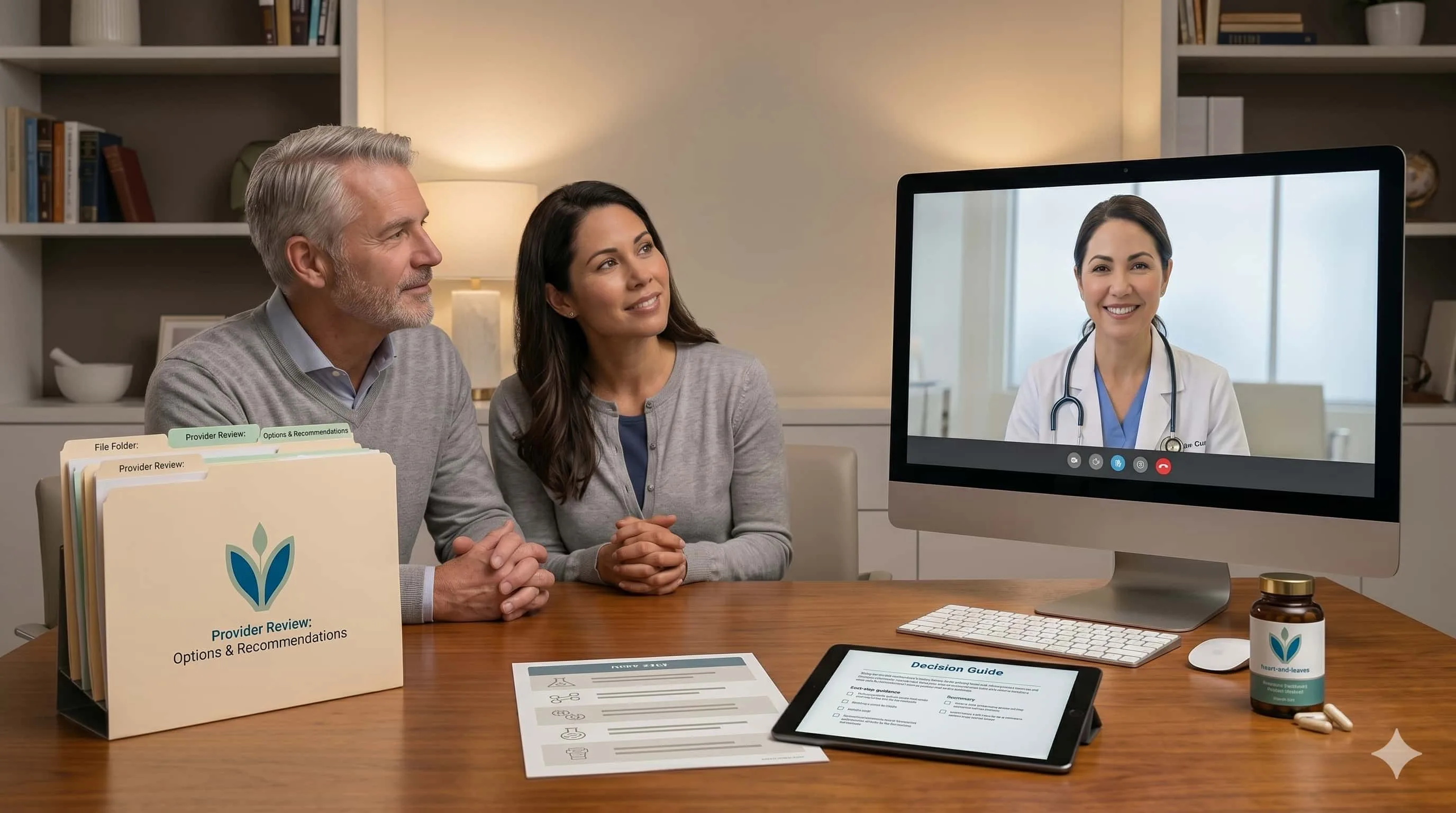 At-home vs in-person testing